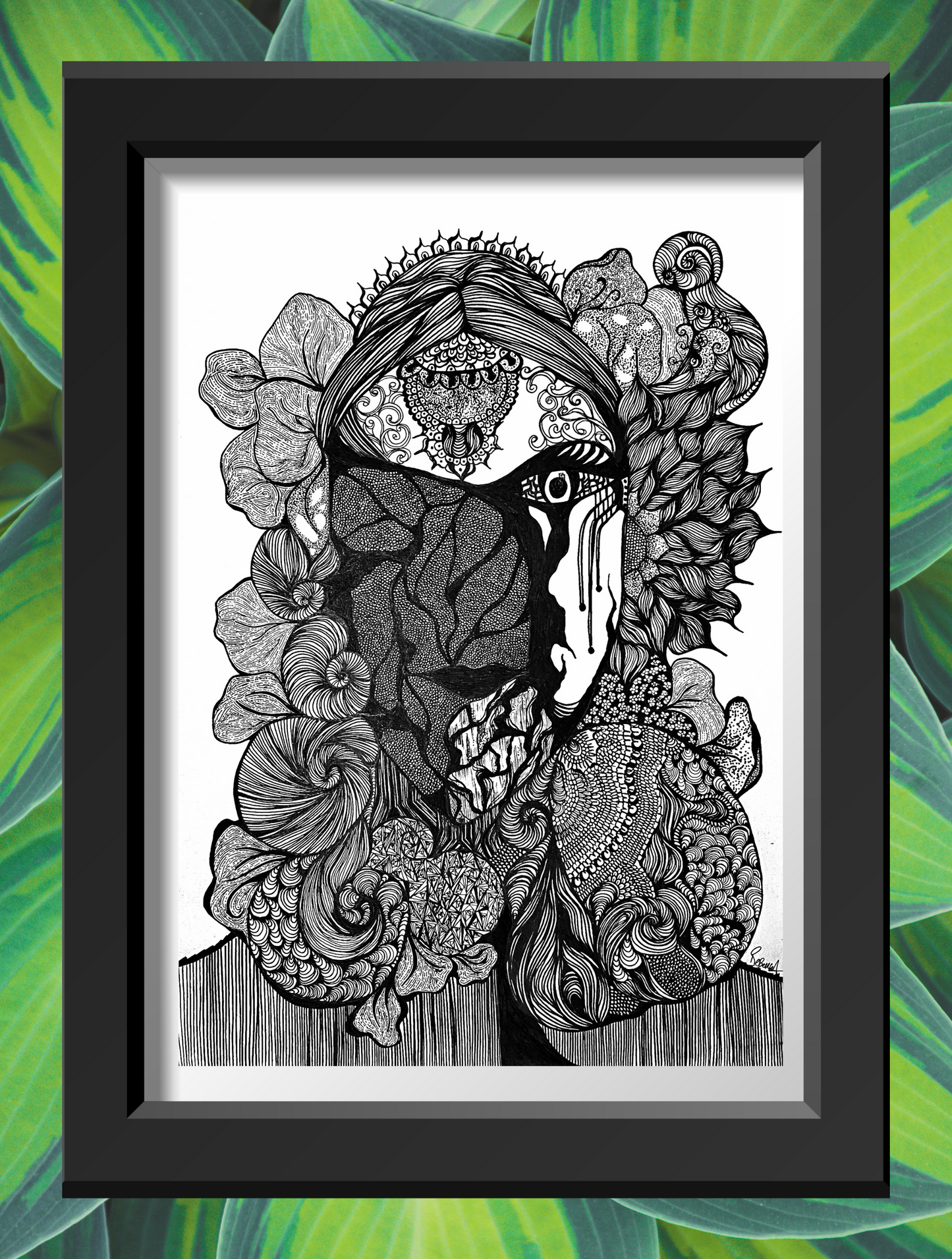Plant Lady 2 - Art Print