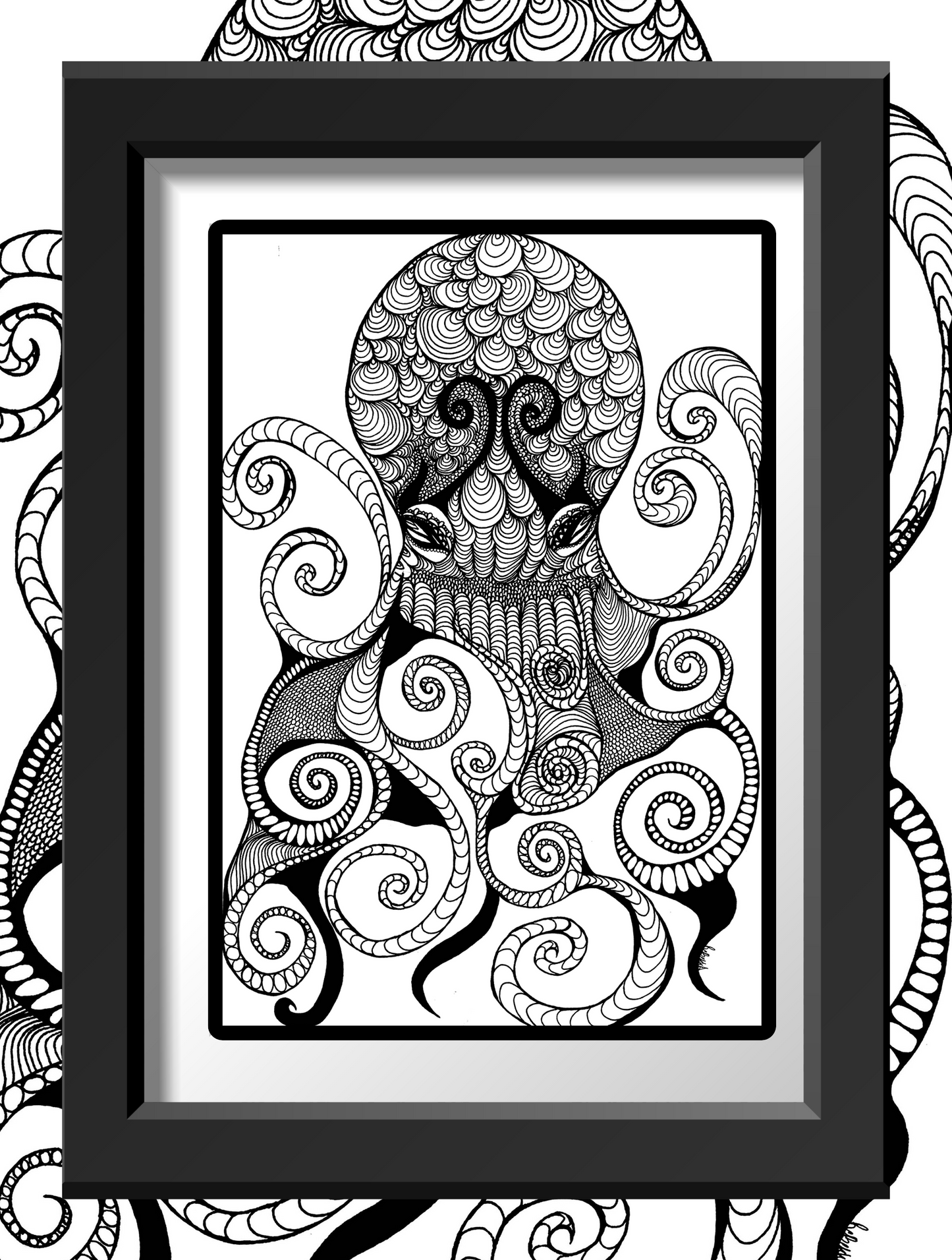 Octopus - Art Print