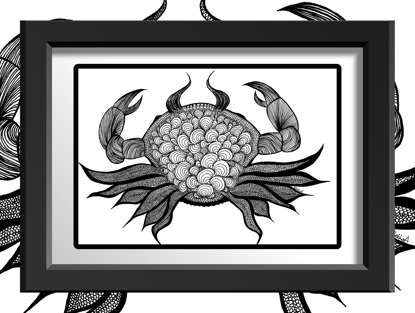 Crab  - Art Print