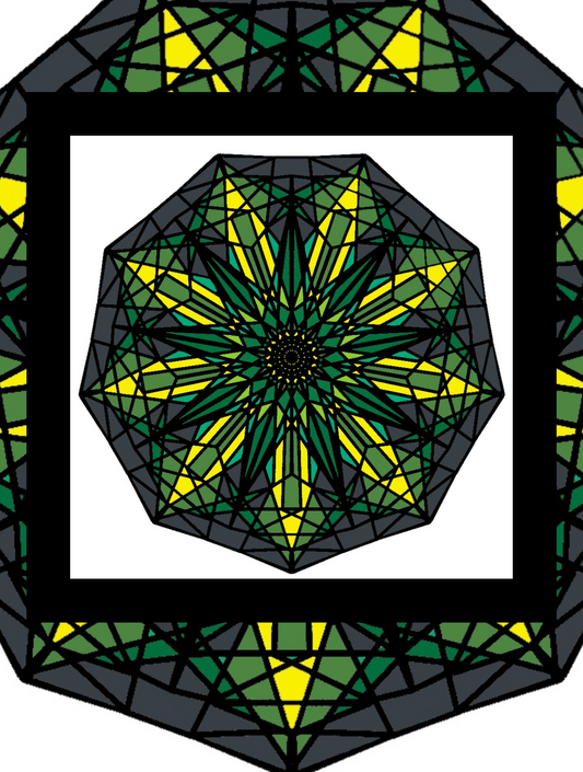 Stained Glass Mandala