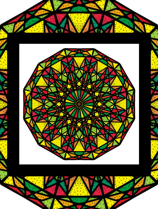 Kaleidoscope 1 - Art Print