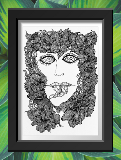 Plant Lady - Art Print