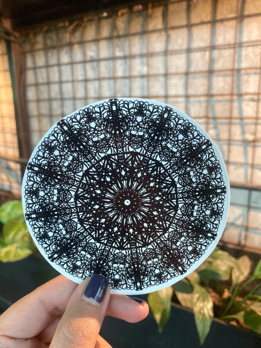 Lace Art Mandala Sticker