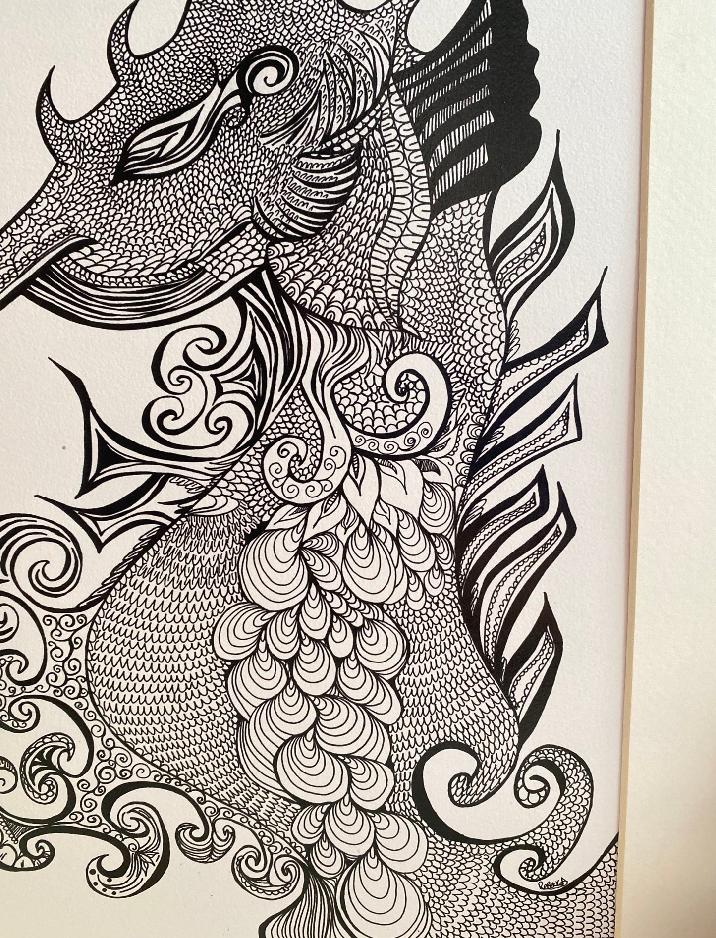 Seahorse - Art Print