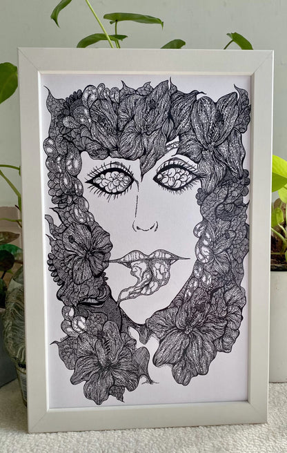 Plant Lady - Art Print