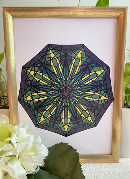 Stained Glass Mandala